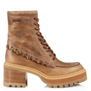 NEW See By Chloe Mahala Eyelet Combat Bootie